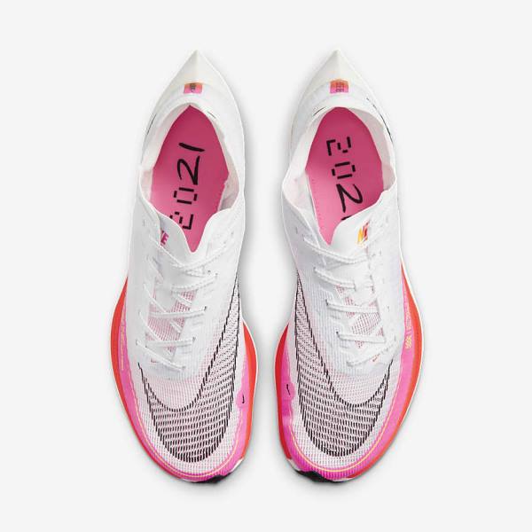 Buty do Biegania Męskie Nike ZoomX Vaporfly Next% 2 Szosowe Wyścigowe Złote Pomarańczowe Czarne | NK481RMZ