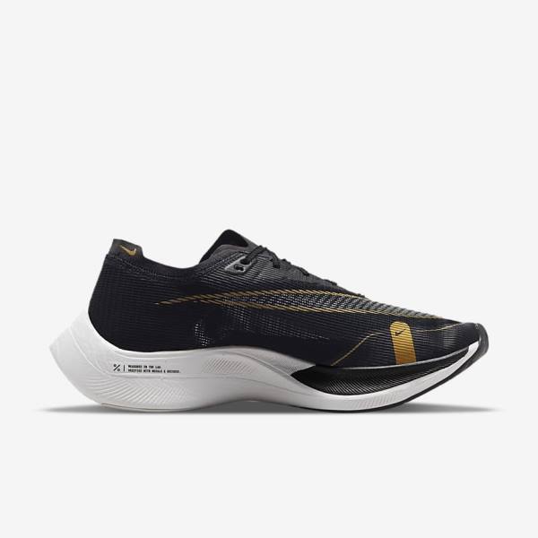 Buty do Biegania Męskie Nike ZoomX Vaporfly Next% 2 Szosowe Wyścigowe Białe Turkusowe Czarne Różowe | NK483SOV