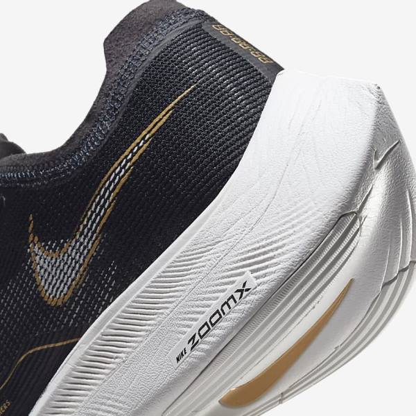 Buty do Biegania Męskie Nike ZoomX Vaporfly Next% 2 Szosowe Wyścigowe Białe Turkusowe Czarne Różowe | NK483SOV