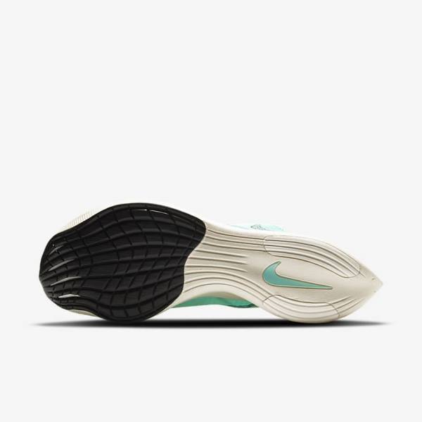 Buty do Biegania Męskie Nike ZoomX Vaporfly Next% 2 Szosowe Wyścigowe Białe Metal Srebrne Czarne | NK743TQN