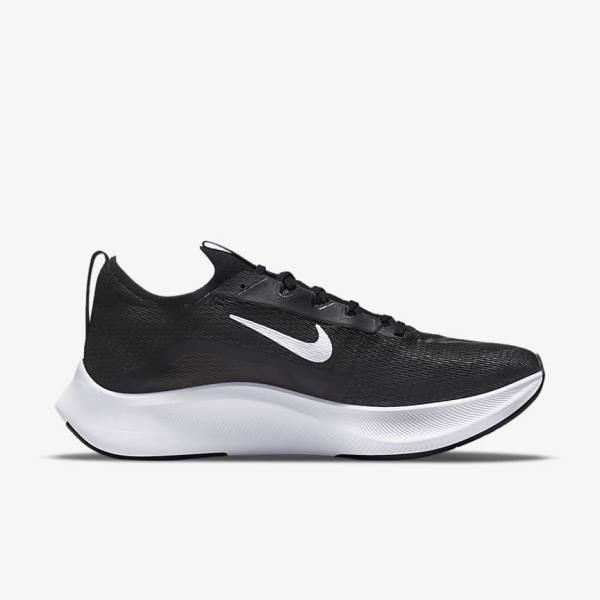 Buty do Biegania Męskie Nike Zoom Fly 4 Szosowe Złote Pomarańczowe Czarne | NK062NRY