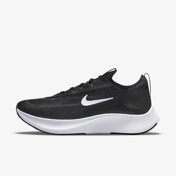 Buty do Biegania Męskie Nike Zoom Fly 4 Szosowe Złote Pomarańczowe Czarne | NK062NRY