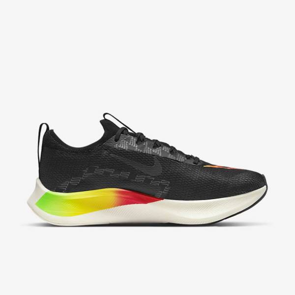 Buty do Biegania Męskie Nike Zoom Fly 4 Szosowe Pomarańczowe Czarne | NK873LNE