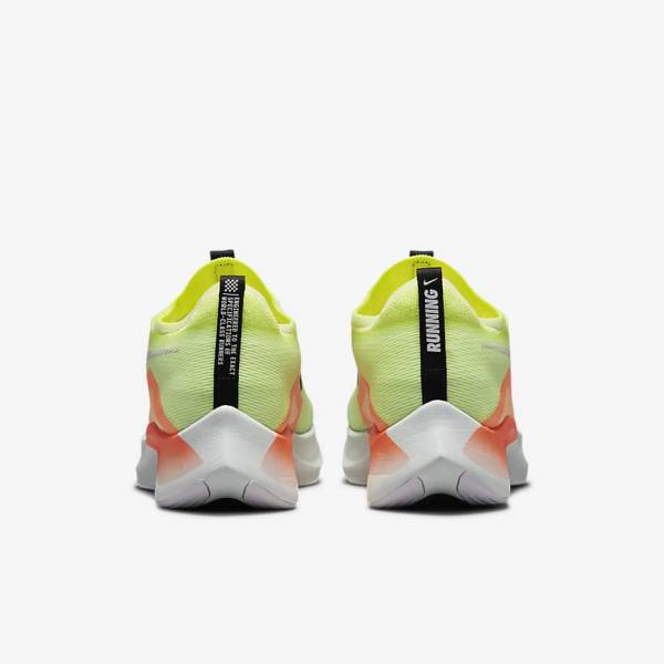 Buty do Biegania Męskie Nike Zoom Fly 4 Szosowe Czarne Ciemny Szare Niebieskie Białe | NK902PZG