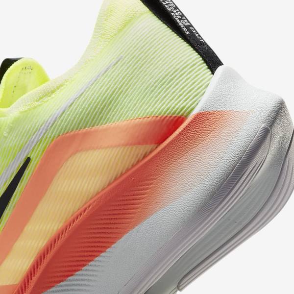 Buty do Biegania Męskie Nike Zoom Fly 4 Szosowe Czarne Ciemny Szare Niebieskie Białe | NK902PZG