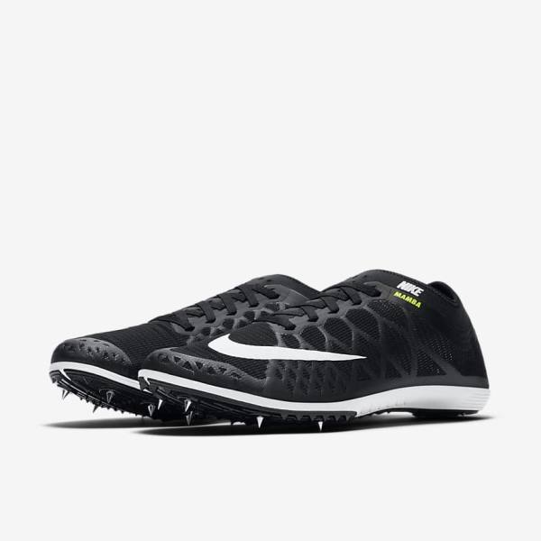 Buty do Biegania Męskie Nike Zoom Mamba 3 Unisex Distance Spike Czarne Białe | NK763RFP