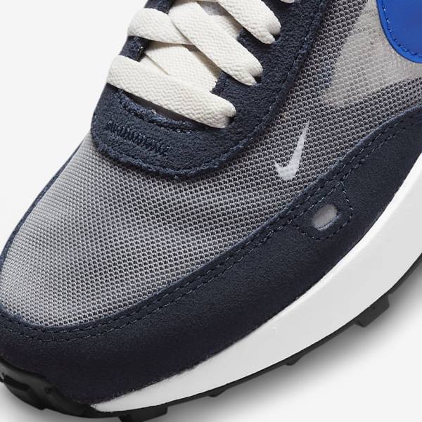 Buty do Chodzenia Dziecięce Nike Waffle One Older Ciemny Obsidian Czarne Królewski Niebieski | NK105VUR