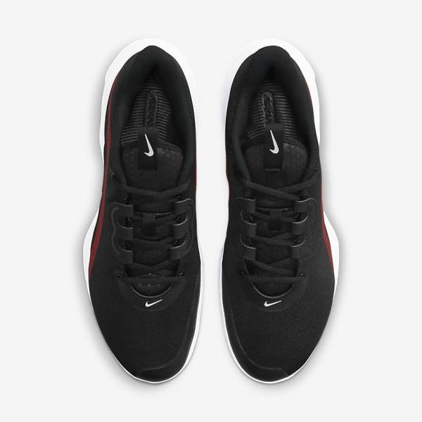 Buty do Tenisa Męskie Nike NikeCourt Air Max Volley Hard Court Czarne Czerwone Białe | NK147VNQ