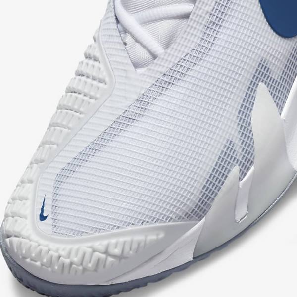 Buty do Tenisa Męskie Nike NikeCourt React Vapor NXT Hard-Court Białe Granatowe | NK849ZAN