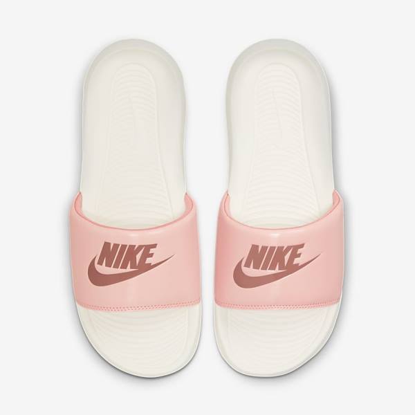 Klapki Damskie Nike Victori One Czarne | NK851SYT