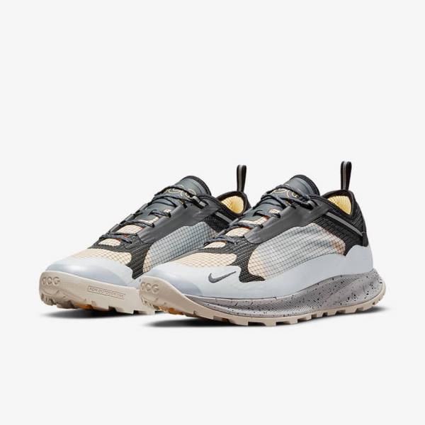 Trampki Damskie Nike ACG Air Nasu 2 Szare Metal Srebrne | NK036XKF