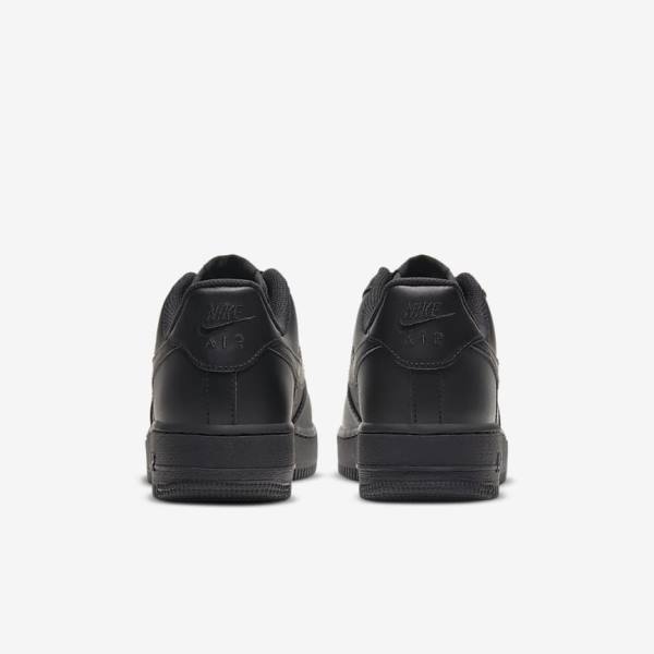 Trampki Damskie Nike Air Force 1 07 Czarne | NK934BOK