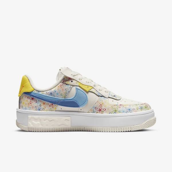 Trampki Damskie Nike Air Force 1 Fontanka Królewski Niebieski Niebieskie | NK469YAM