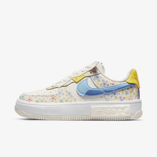 Trampki Damskie Nike Air Force 1 Fontanka Królewski Niebieski Niebieskie | NK469YAM