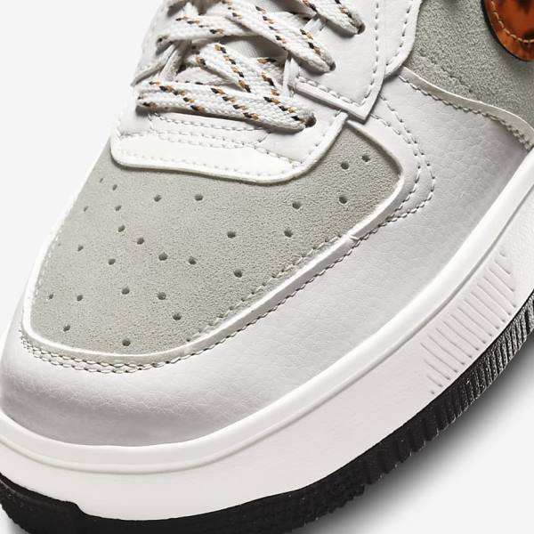 Trampki Damskie Nike Air Force 1 Fontanka Brązowe Głęboka Beżowe Żółte | NK631GSA