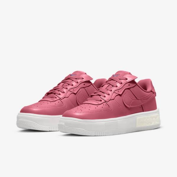 Trampki Damskie Nike Air Force 1 Fontanka Różowe Białe Różowe | NK687LOR