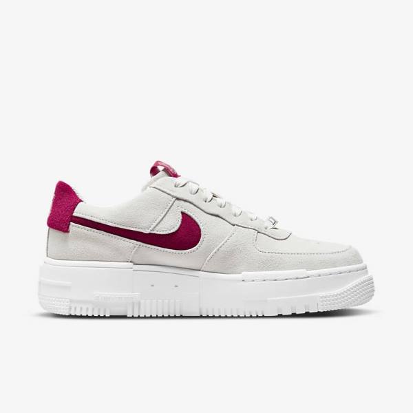 Trampki Damskie Nike Air Force 1 Pixel Białe | NK986VEL