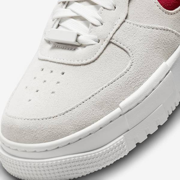 Trampki Damskie Nike Air Force 1 Pixel Białe | NK986VEL