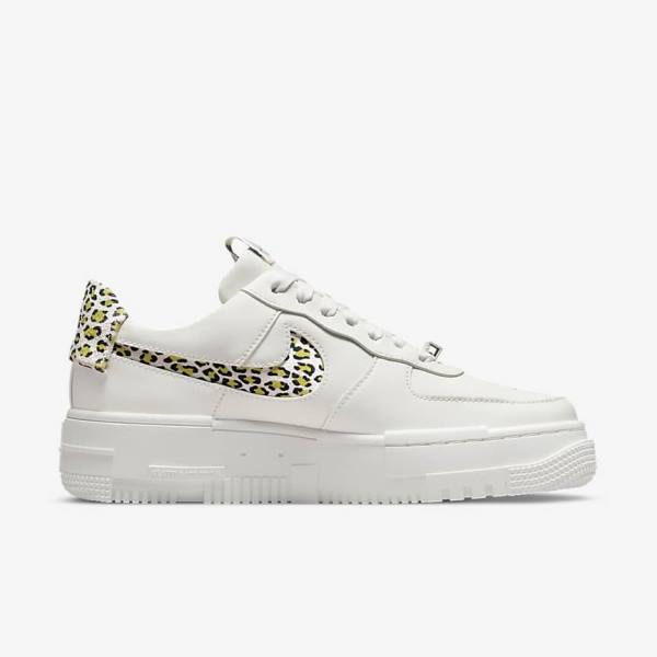 Trampki Damskie Nike Air Force 1 Pixel SE Głęboka Cytrynowy Czarne | NK206YQZ