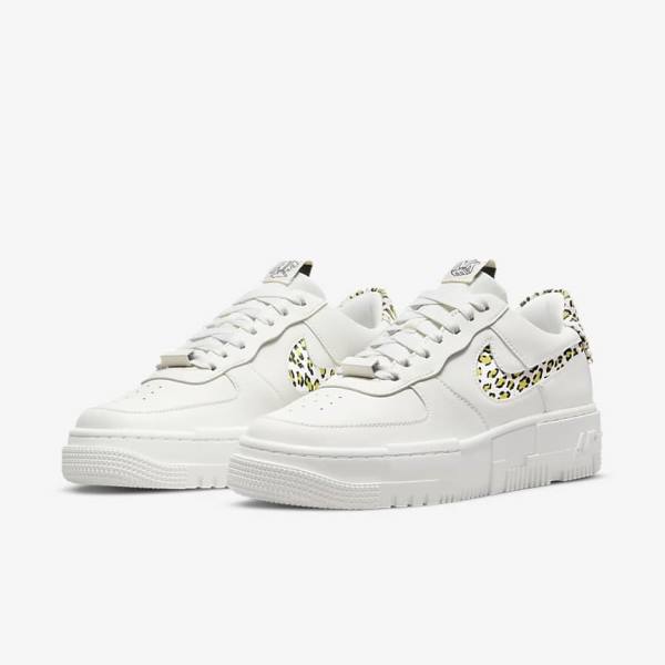 Trampki Damskie Nike Air Force 1 Pixel SE Głęboka Cytrynowy Czarne | NK206YQZ