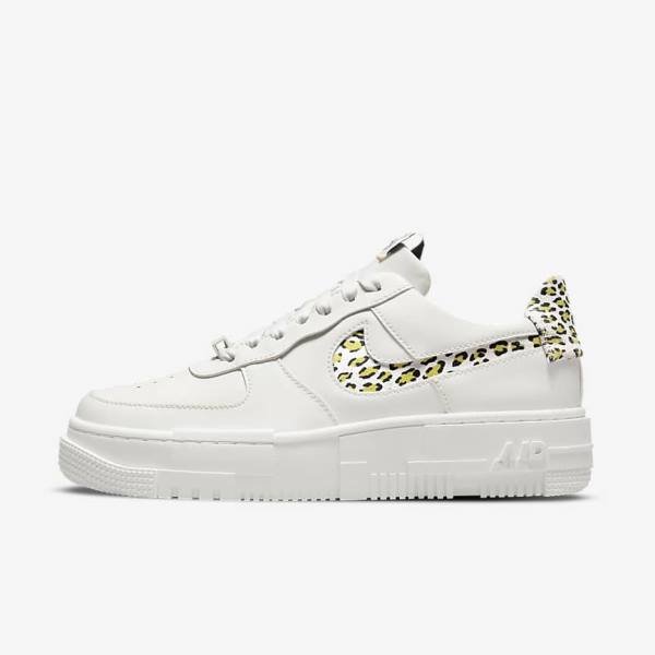 Trampki Damskie Nike Air Force 1 Pixel SE Głęboka Cytrynowy Czarne | NK206YQZ