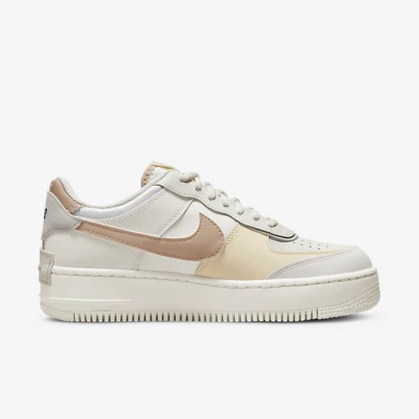 Trampki Damskie Nike Air Force 1 Shadow Khaki Głęboka Beżowe | NK261MAR