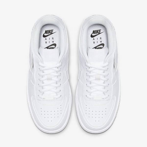 Trampki Damskie Nike Air Force 1 Shadow Białe | NK605TPW