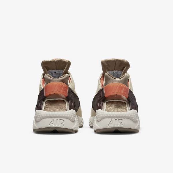 Trampki Damskie Nike Air Huarache SP Khaki Bordowe | NK893GCX