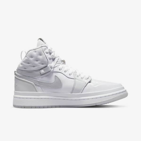 Trampki Damskie Nike Air Jordan 1 Acclimate Białe Szare | NK945NTW