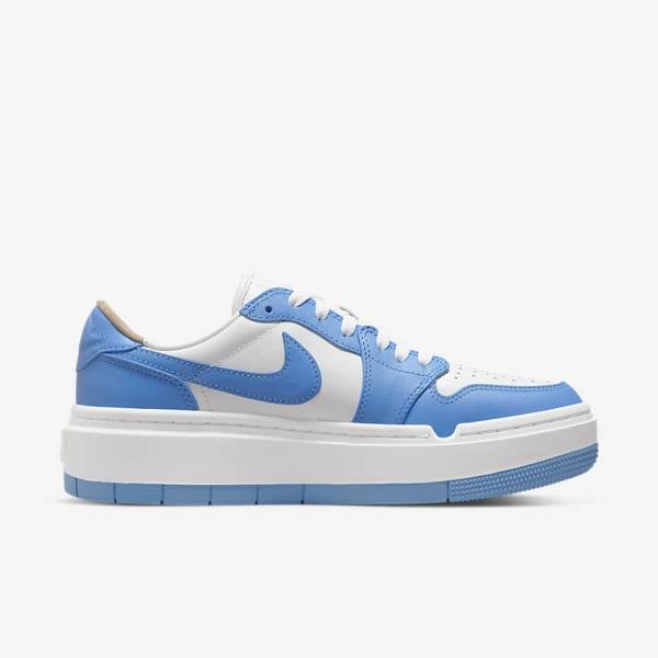 Trampki Damskie Nike Air Jordan 1 Elevate Low SE Białe Czarne Niebieskie | NK607XTM