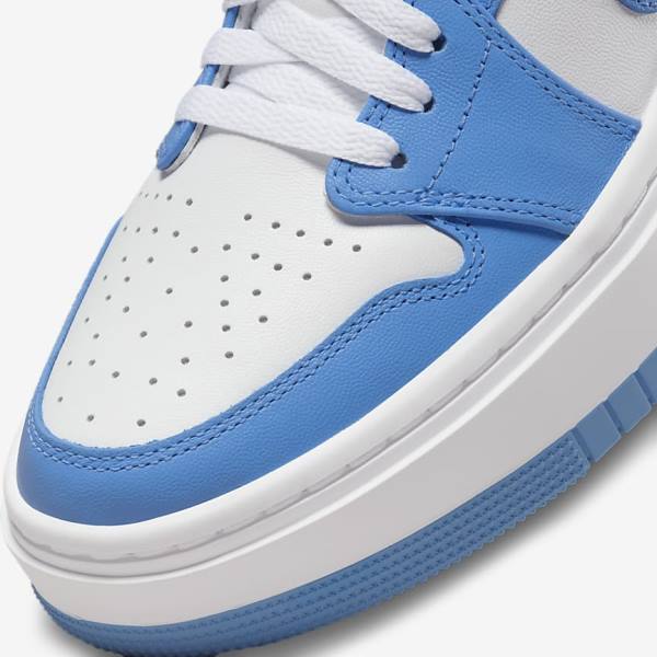 Trampki Damskie Nike Air Jordan 1 Elevate Low SE Białe Czarne Niebieskie | NK607XTM