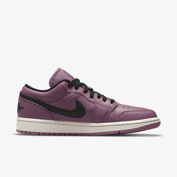 Trampki Damskie Nike Air Jordan 1 Low SE Głęboka Beżowe Czarne | NK957FRZ