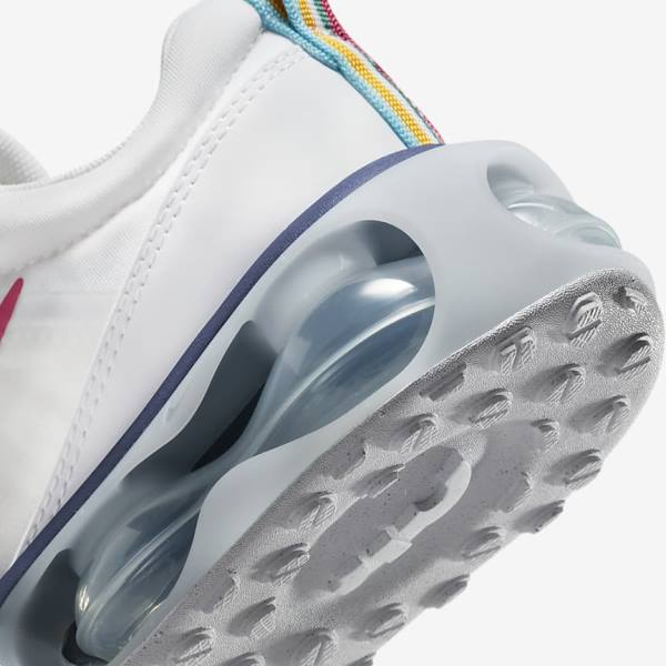 Trampki Damskie Nike Air Max 2021 Białe Niebieskie Platyna Różowe | NK571NFC