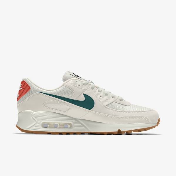 Trampki Damskie Nike Air Max 90 By You Custom Kolorowe | NK401XAM