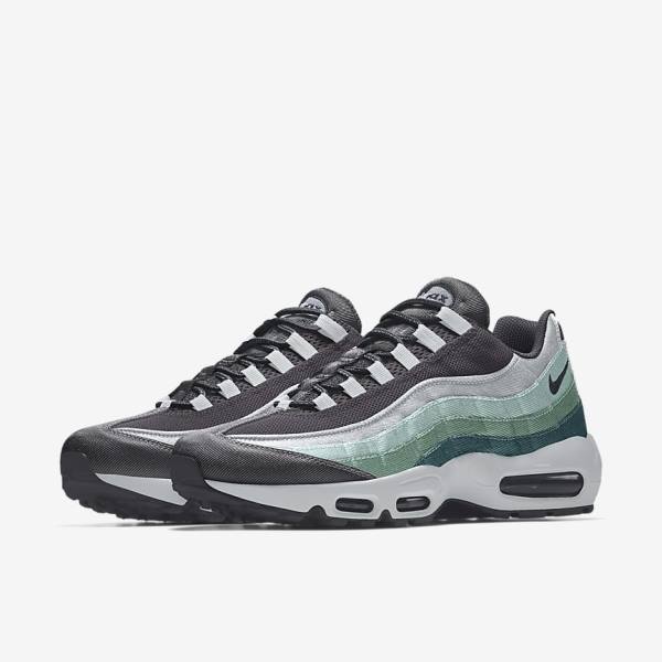 Trampki Damskie Nike Air Max 95 By You Custom Kolorowe | NK837RLQ