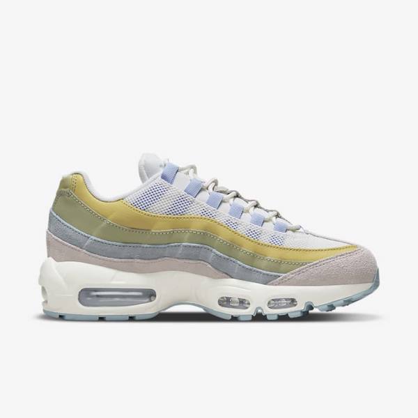 Trampki Damskie Nike Air Max 95 Głęboka Niebieskie Oliwkowe | NK973THF