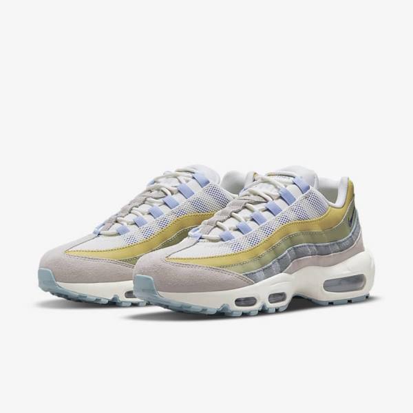 Trampki Damskie Nike Air Max 95 Głęboka Niebieskie Oliwkowe | NK973THF