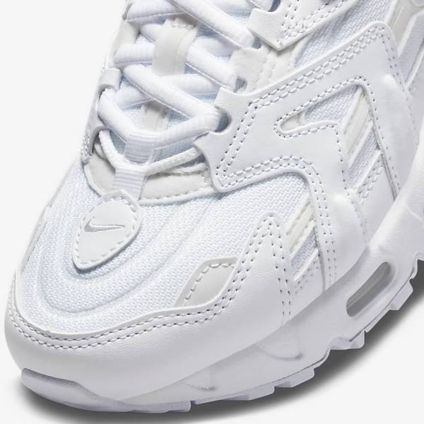 Trampki Damskie Nike Air Max 96 2 Białe Platyna Metal Srebrne Białe | NK837AKQ