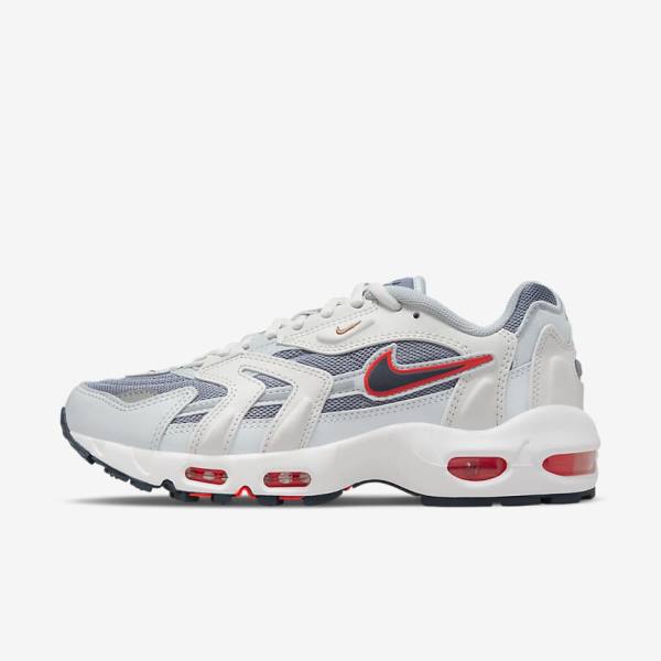 Trampki Damskie Nike Air Max 96 II Białe Granatowe | NK057OUQ