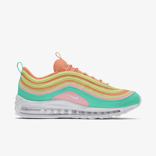 Trampki Damskie Nike Air Max 97 By You Custom Kolorowe | NK820UAJ