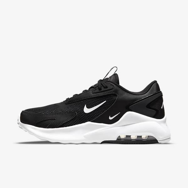 Trampki Damskie Nike Air Max Bolt Czarne Białe | NK046XTJ