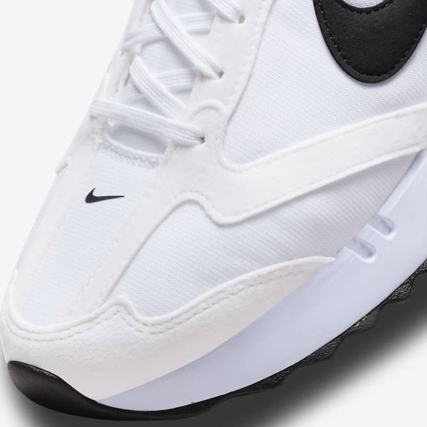 Trampki Damskie Nike Air Max Dawn Białe Pomarańczowe Czarne | NK785LSO