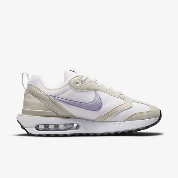 Trampki Damskie Nike Air Max Dawn Białe Głęboka Beżowe Czarne Fioletowe | NK793BPU