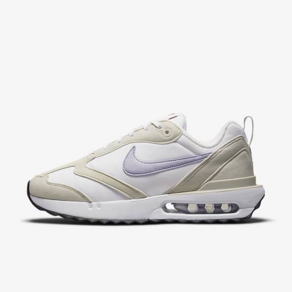 Trampki Damskie Nike Air Max Dawn Białe Głęboka Beżowe Czarne Fioletowe | NK793BPU