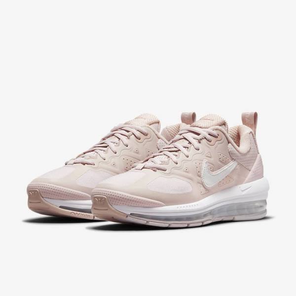 Trampki Damskie Nike Air Max Genome Różowe Różowe Białe | NK345AFU