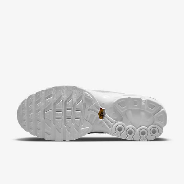 Trampki Damskie Nike Air Max Plus Białe Platyna Białe | NK912IMH