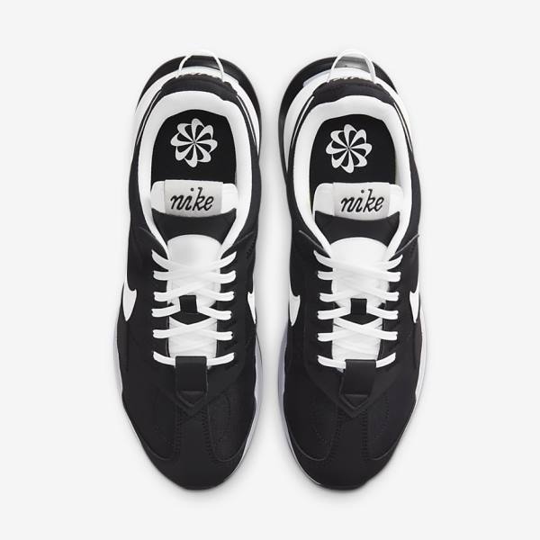 Trampki Damskie Nike Air Max Pre-Day Czarne Metal Srebrne Białe | NK539TZH