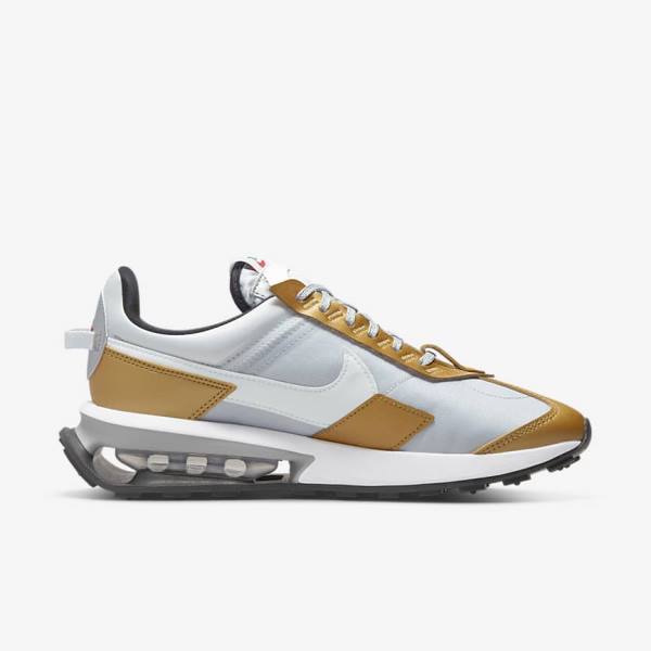 Trampki Damskie Nike Air Max Pre-Day SE Platyna Metal Złote Metal Srebrne Białe | NK287WUX