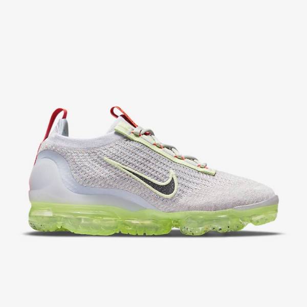 Trampki Damskie Nike Air VaporMax 2021 FK Głęboka Beżowe Głęboka Zielone Czarne | NK156EKH