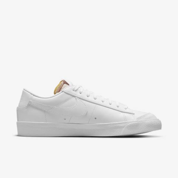 Trampki Damskie Nike Blazer Low 77 Białe | NK792LNS